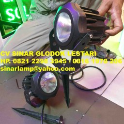Lampu Taman Tancap LED COB 20W 3000K